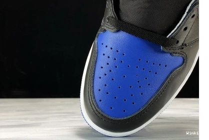 HIGH AIR 555088-041‎ BLACK - 1 JORDAN GAME RETRO ROYAL 1019